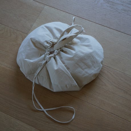 (ORDER）巾着 オフ白