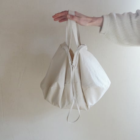 (ORDER）巾着 オフ白