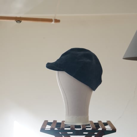 (ORDER)WORK CAP 2 CORD  GRAYISH NAVYBLUE