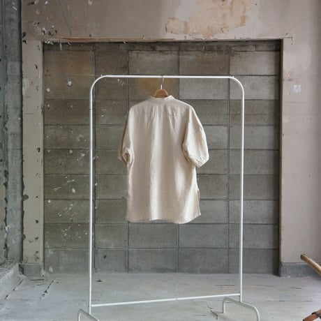 (STOCK)(ORDER)HALF SLEEVE SHIRT ECRU