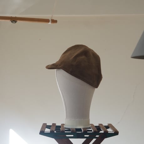 (ORDER)WORK CAP 2 CORD Mustard brown