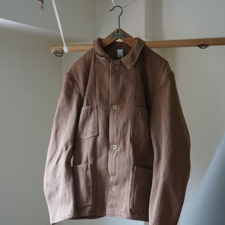 (ORDER)WORK JACKET 本間ヘリンボン