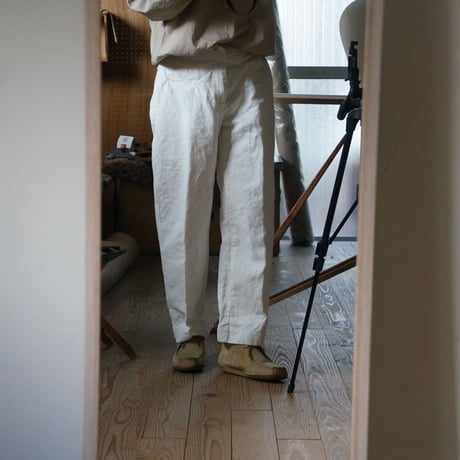 (ORDER)WORK trousers WHITE