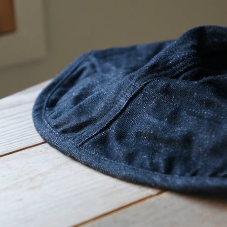 (ORDER)WORK CAP 1ST BLACK DNM