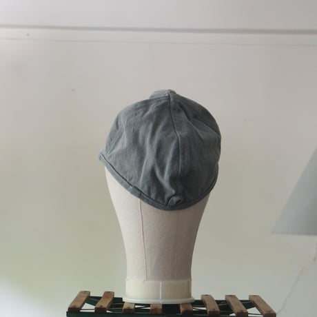 (STOCK)WORK CAP 炭染　カツラギ