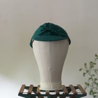 (STOCK)FIELD CAP LINEN GREEN