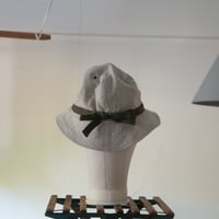 (STOCK)(Order) HUNTER HAT 綿麻 オリーブテープ