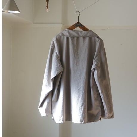 (ORDER)SMOCK Grayish beige　Gabanjin