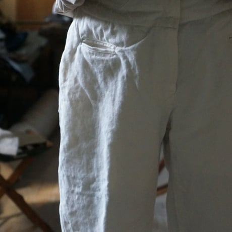(ORDER)WORK trousers WHITE