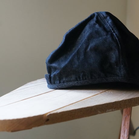 (ORDER)WORK CAP 1ST BLACK DNM