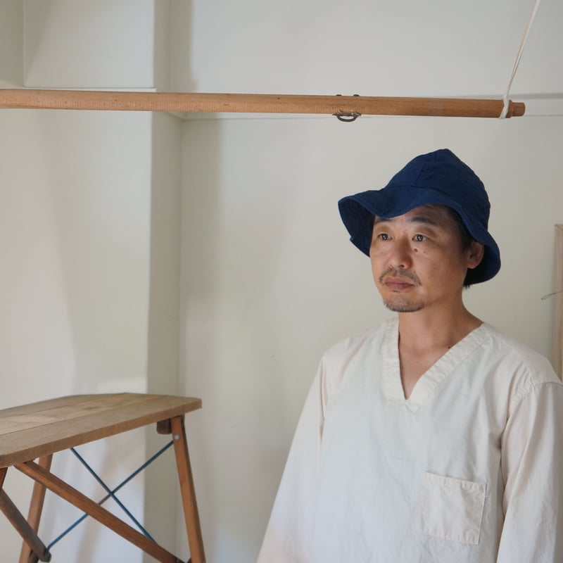 ORDER)畑帽 二 IND LINEN | nowhere else TATAMIZE