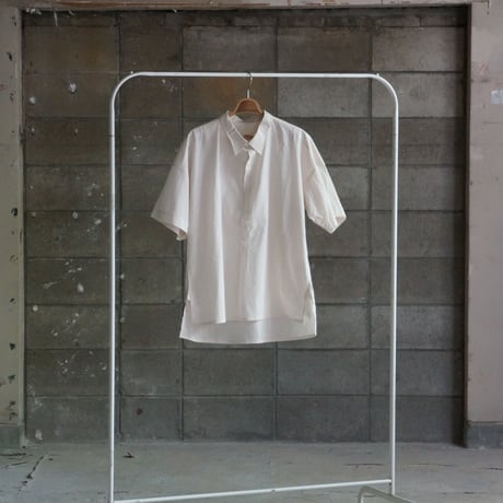 (STOCK)(ORDER)HALF SLEEVE SHIRT ECRU