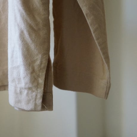 (ORDER)BOAT NECK SHIRT 生成ネル