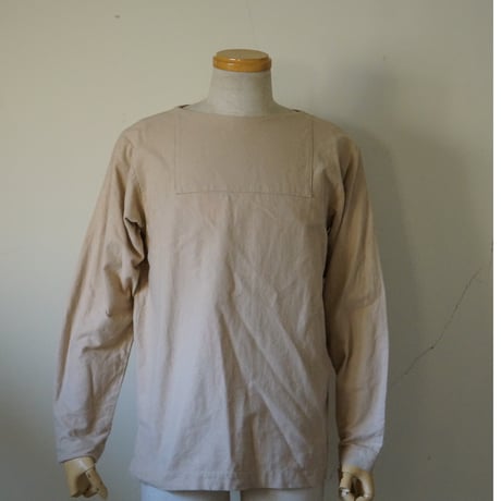 (ORDER)BOAT NECK SHIRT 生成ネル