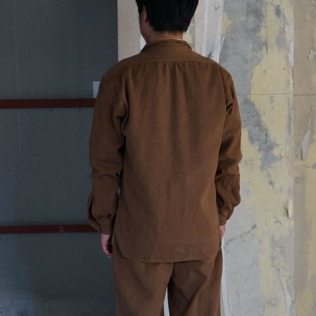 (OEDRE) H/Z WORK SHIRT 本間織布製杉綾生地