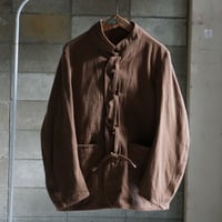 (ORDER) WORK JACKET　本間織布製杉綾生地