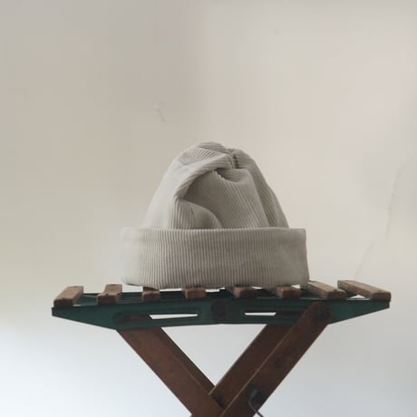 (ORDER)TWIST CAP NEW CORD ECRU