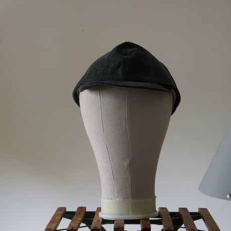 (STOCK)CAP 炭染✖顔料染　カツラギ