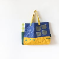 受注生産☆レッスンバッグ☆ブルー☆入園入学