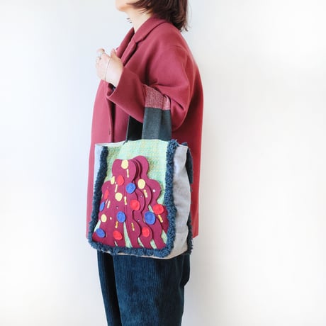 ウールトート「tree」再3