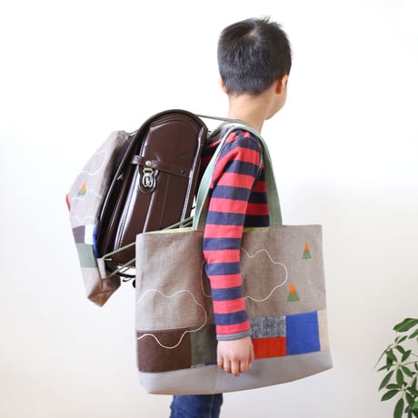 ☆レッスンバッグ☆パープル☆入園入学