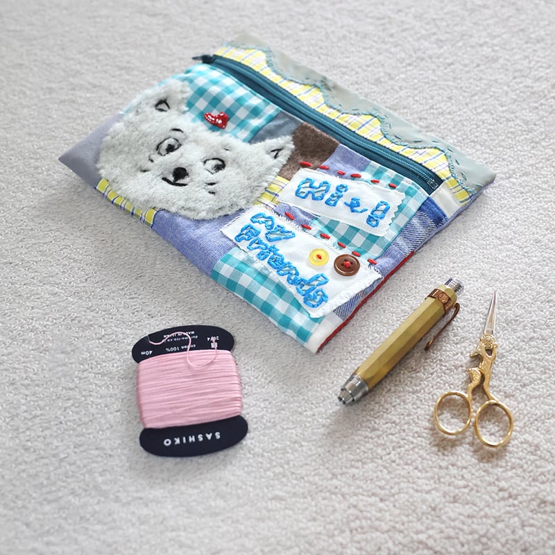 ぺたんこファスナーポーチNYA2再販2 | SpecialFRESH