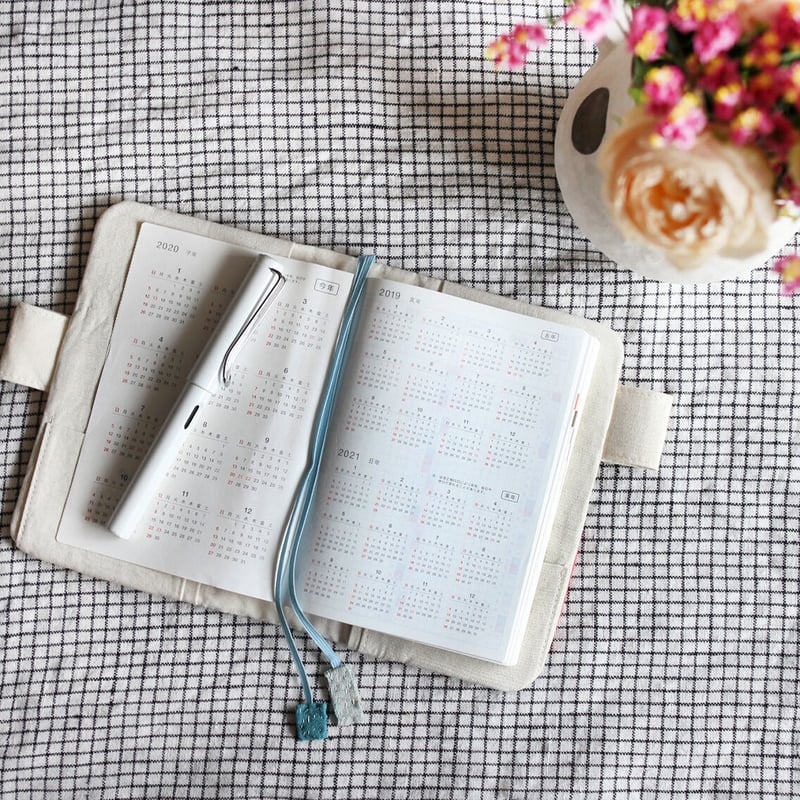 ほぼ日手帳 カバー  A6 手帳カバー/文庫本/A6サイズ/ほぼ日手帳/ブックカバー/2020f