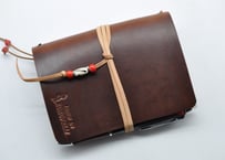★送料無料★トラベラーズノートカバー★パスポートサイズ★Wickett&Craig of America　ハーネスレザー（ナチュラル）