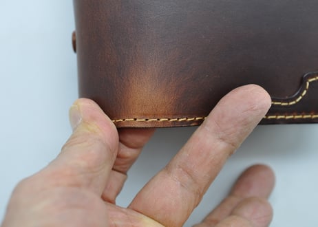 ★送料込み★システム手帳★バイブルサイズ★リング内径２５ｍｍ★Wickett&Craig of Americaハーネスレザー（ブラウン）特A★