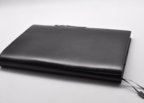 ★送料無料★手帳（ノート）カバー★正規Ｂ５サイズ★栃木レザー　本ヌメ（ブラック）特A★