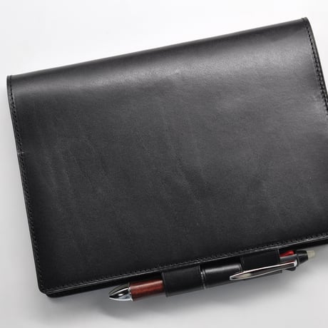 A5サイズのほぼ日手帳カバーカズンサイズ☆ヌメ革手縫いカバー  