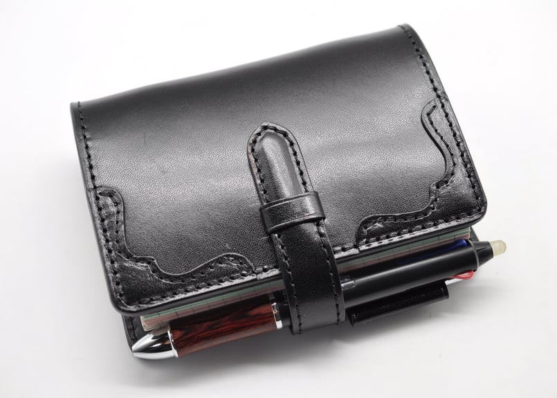 ☆送料込み☆システム手帳☆ミニ6サイズ☆リング20mm☆栃木レザー