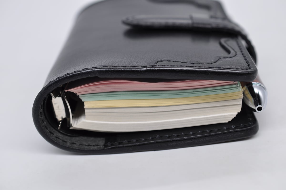 ☆送料込み☆システム手帳☆ミニ6サイズ☆リング20mm☆栃木