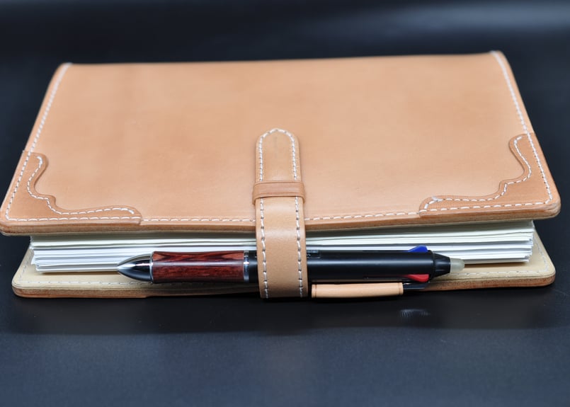 ☆送料込み☆システム手帳☆A5サイズ☆リング25mm☆栃木レザー