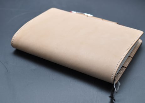 ★送料無料★EDiT専用カバー★Ｂ６変形サイズ★栃木レザー　ワイルドヌメ（ナチュラル）★