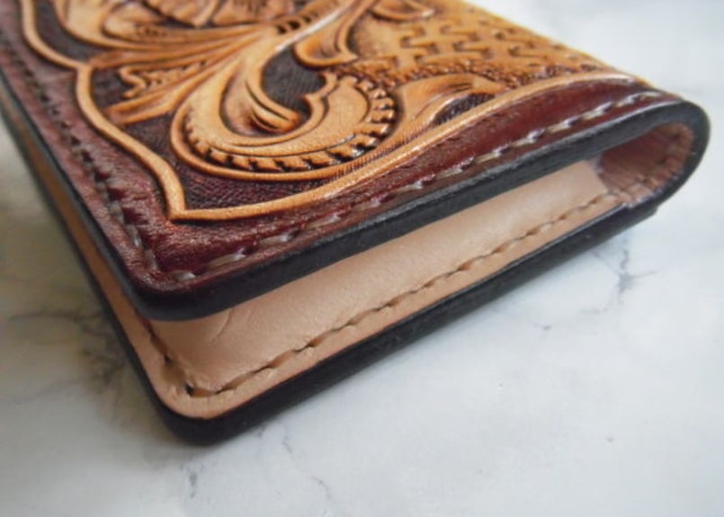 ☆Mi☆カービング入り名刺入れ 楽天市場】【サムライクラフト】ジョッター付き名刺入れ 角丸 カード