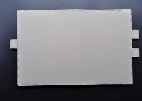 ★送料無料★ほぼ日手帳カバー（カズン）★A5サイズ★姫路ヌメ革（ナチュラル)★
