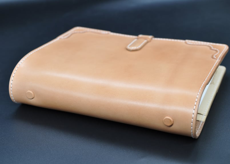 ☆送料込み☆システム手帳☆A5サイズ☆リング25mm☆栃木レザー