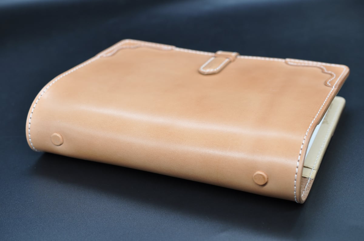 ☆送料込み☆システム手帳☆A5サイズ☆リング25mm☆栃木レザー