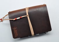 ★送料無料★トラベラーズノートカバー★A6サイズ★Wickett & Craig of America ハーネスレザー★