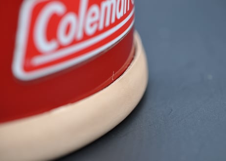 ★送料無料★Colemanコールマンガソリンランタン、カスタム３点キット★タンク底の直径１３．５ｃｍ★栃木レザー　本ヌメ（ナチュラル）★