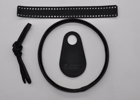 ★送料無料★PetromaxペトロマックスＨK５００　カスタム３点キット（リムガード、ベイルカバー、給油口エプロン）★ヌメ革★黒