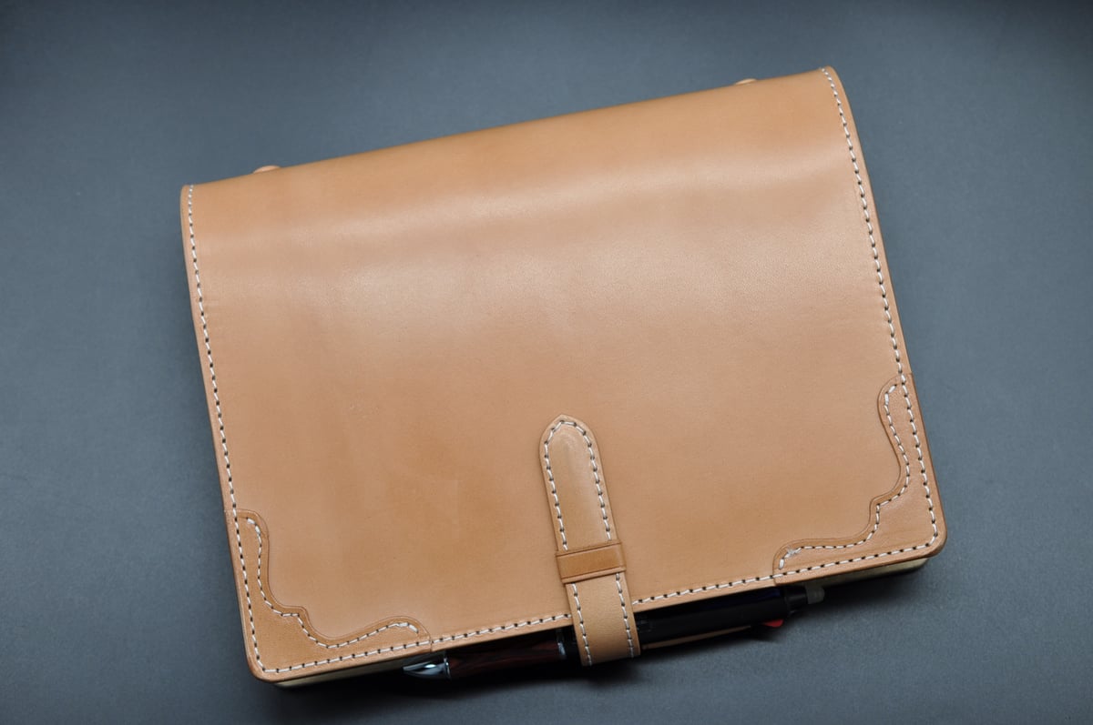 ☆送料込み☆システム手帳☆A5サイズ☆リング25mm☆栃木レザー