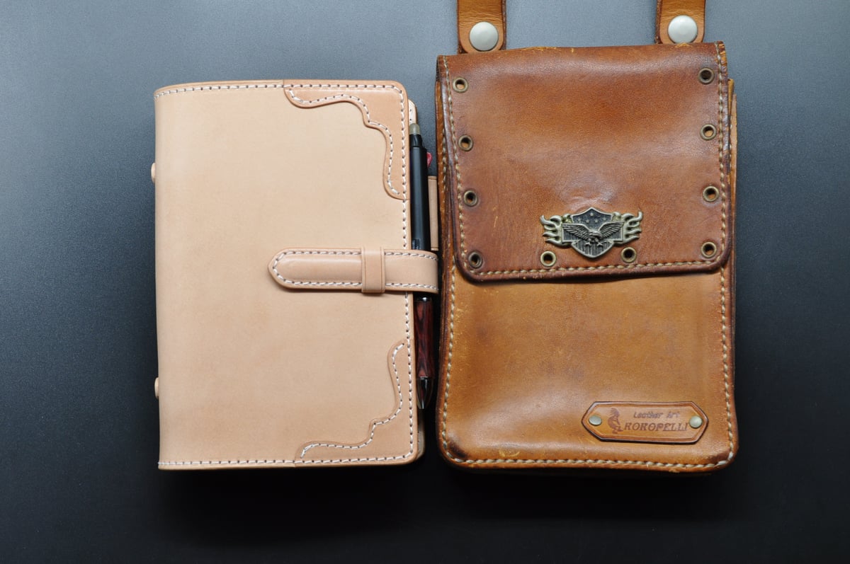 ☆送料無料☆システム手帳☆バイブル☆リング25mm☆栃木レザー