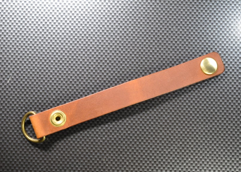 コーデュラ モバイルポーチ&21SSレザーキーループ キーチェイン レッドセット Amazon.co.jp: Main Street Forge | フルグレインレザーキー