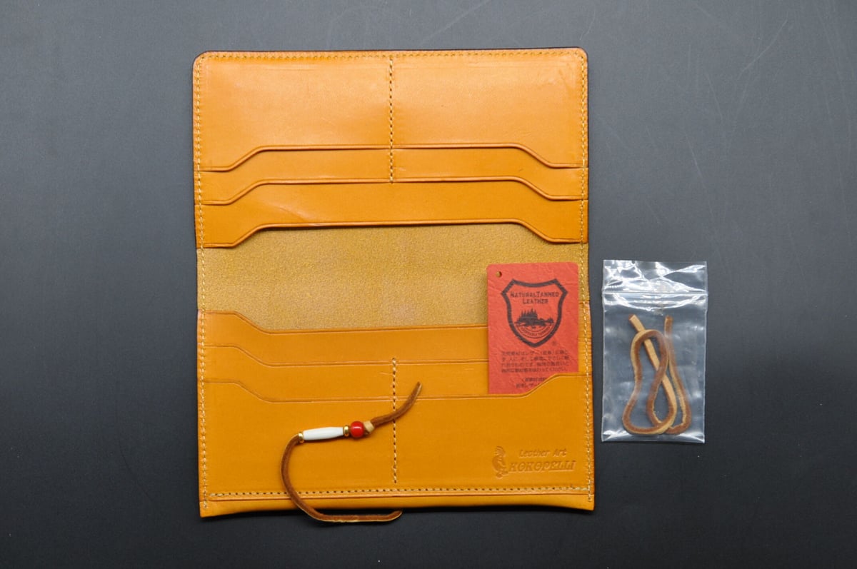 ☆送料無料☆通帳ケース☆栃木レザー 本ヌメ（キャメル）☆ | Leather 