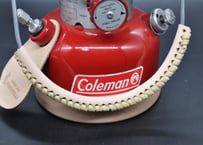 ★送料無料★Colemanコールマンガソリンランタン、カスタム３点キット★タンク底の直径１３．５ｃｍ★姫路　ヌメ革（ナチュラル）★
