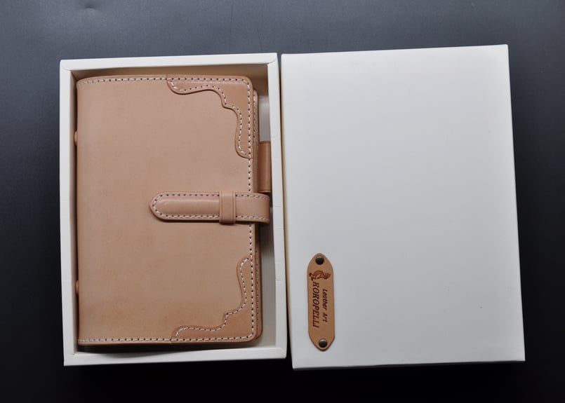 ☆送料無料☆システム手帳☆バイブル☆リング25mm☆栃木レザー