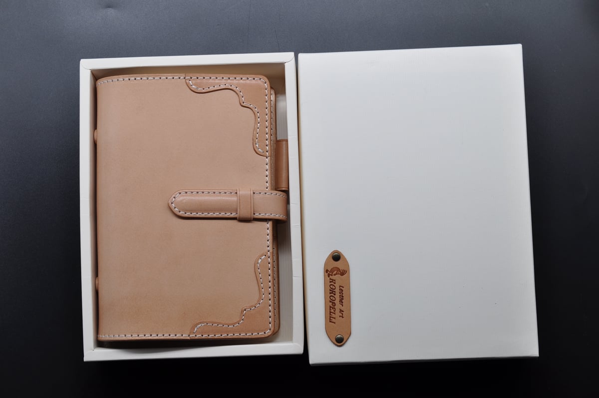 ☆送料無料☆システム手帳☆バイブル☆リング25mm☆栃木レザー