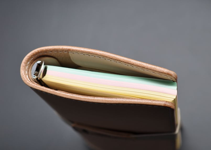 ☆送料無料☆システム手帳☆バイブルスリム☆栃木レザー 本ヌメ